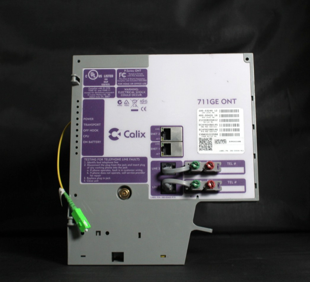 Calix 711GE ONT Optical Network Terminal Module