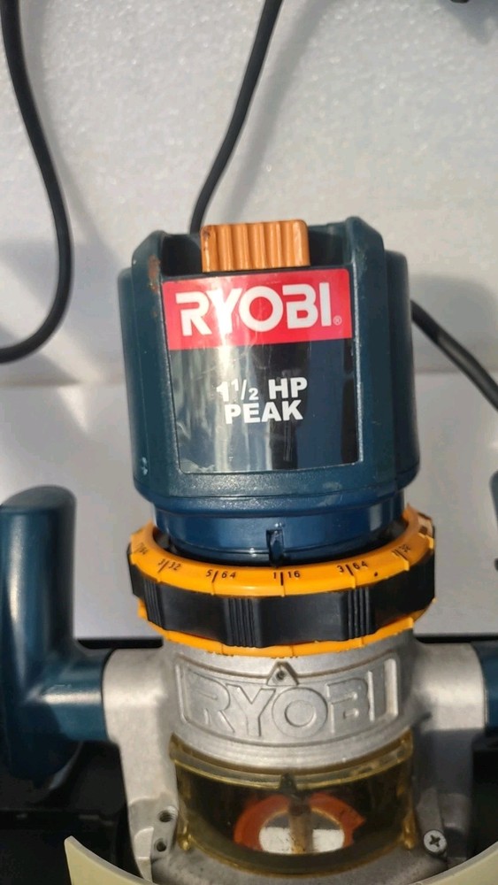 Ryobi Router Table with a mounted Router