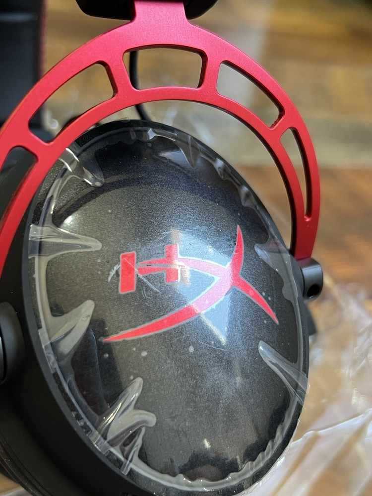 HyperX Cloud Alpha Red Over the Ear Wireless Pro Gaming Headset