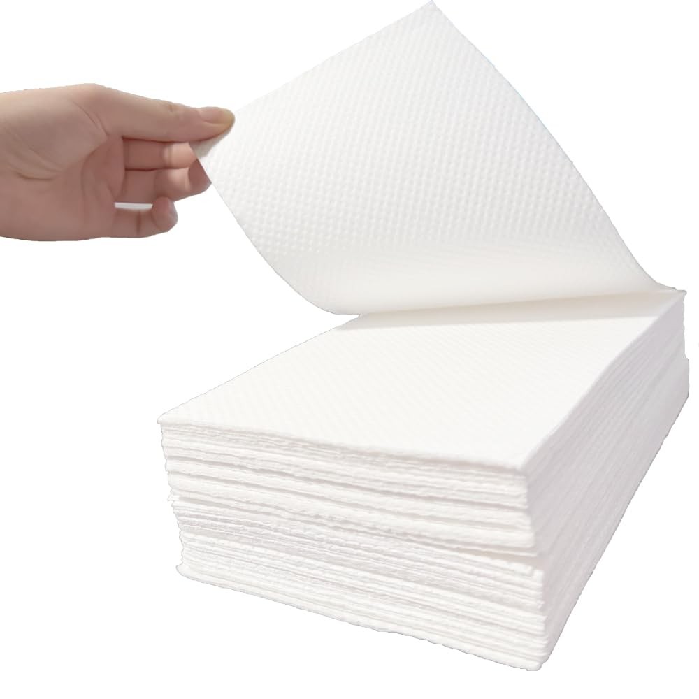 Super Absorbent Commode Pads, 40 Pack Bedside Pads for Portable White