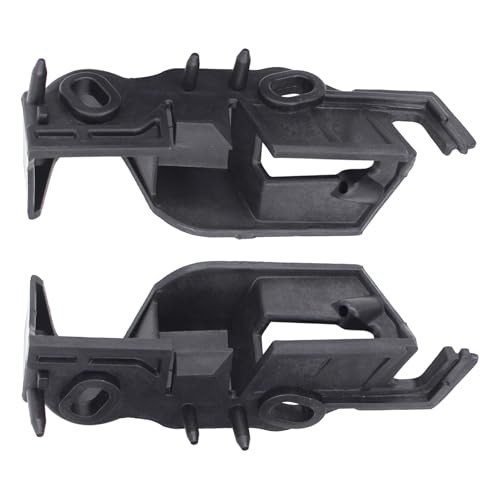 Front Left and Right Bumper Support Holder Guide Bracket Kit for Audi A4