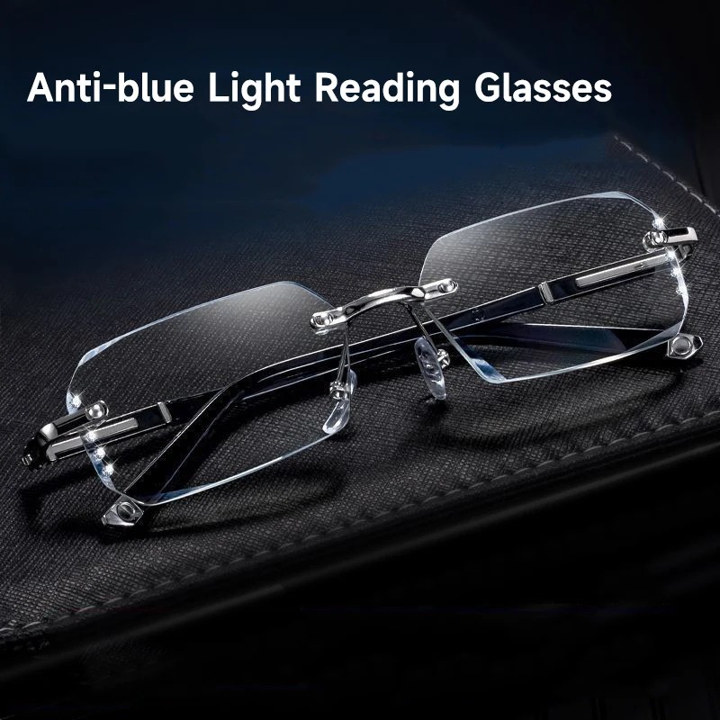 Clarity Blue Glasses Automatic Adjustment Eye Glass Reading Strain Screen Gaming