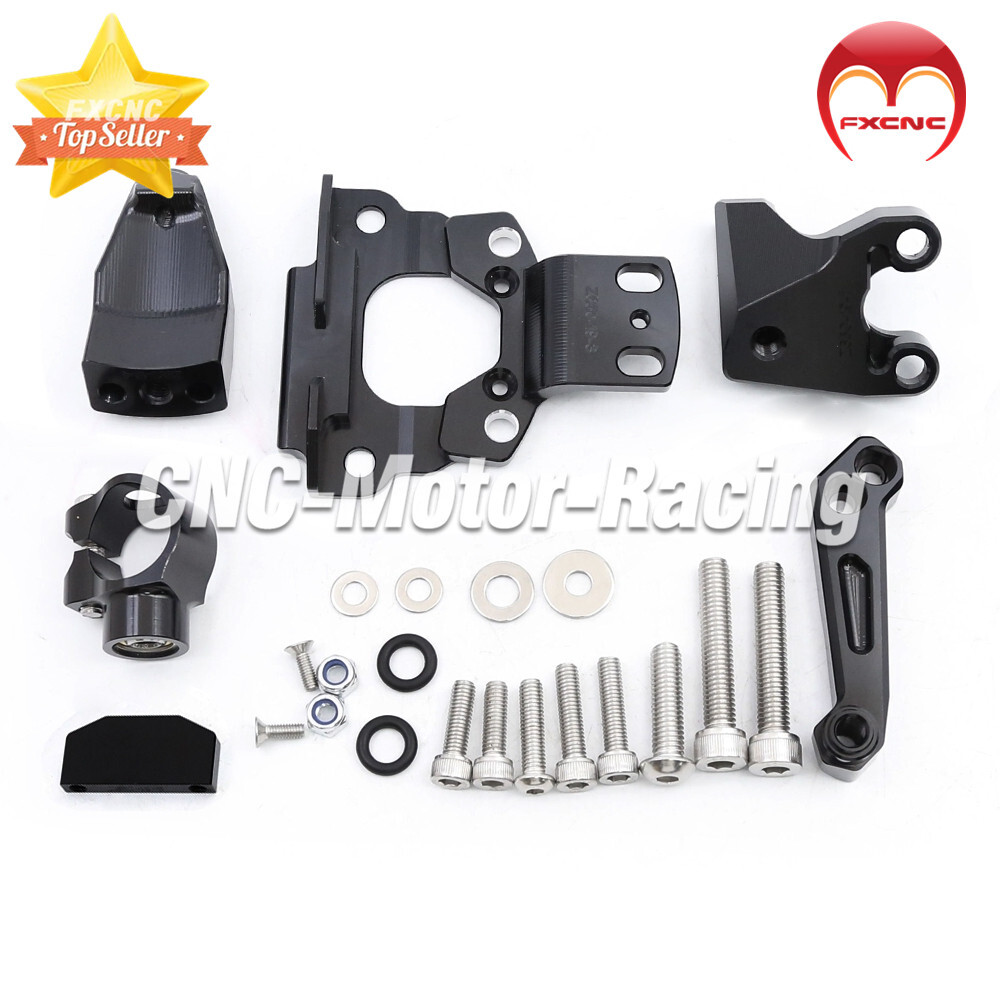 For Z650 2017-2022 CNC Stabilizer Steering Damper Bracket Mount kit Support