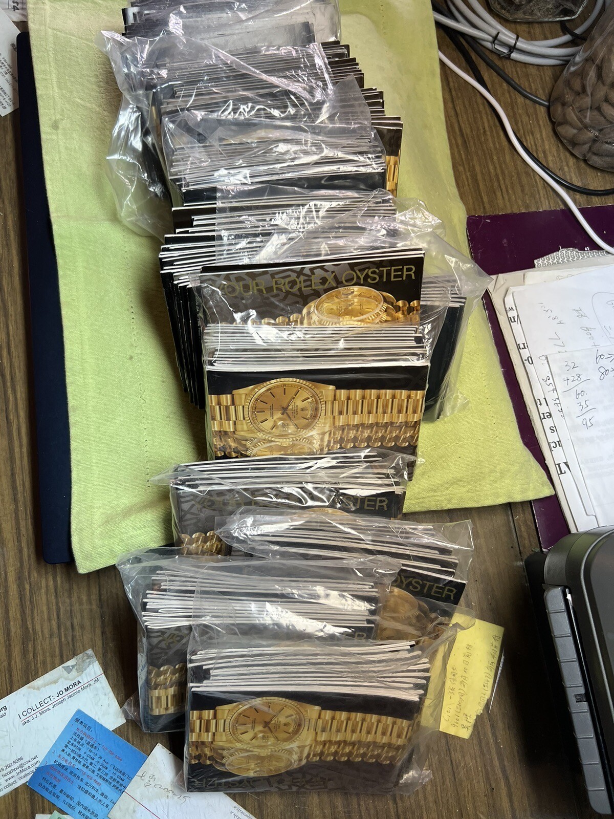 Rolex “your Rolex Oyster”Booklets ;manual 1990-2000 Please choose ,All English❗️