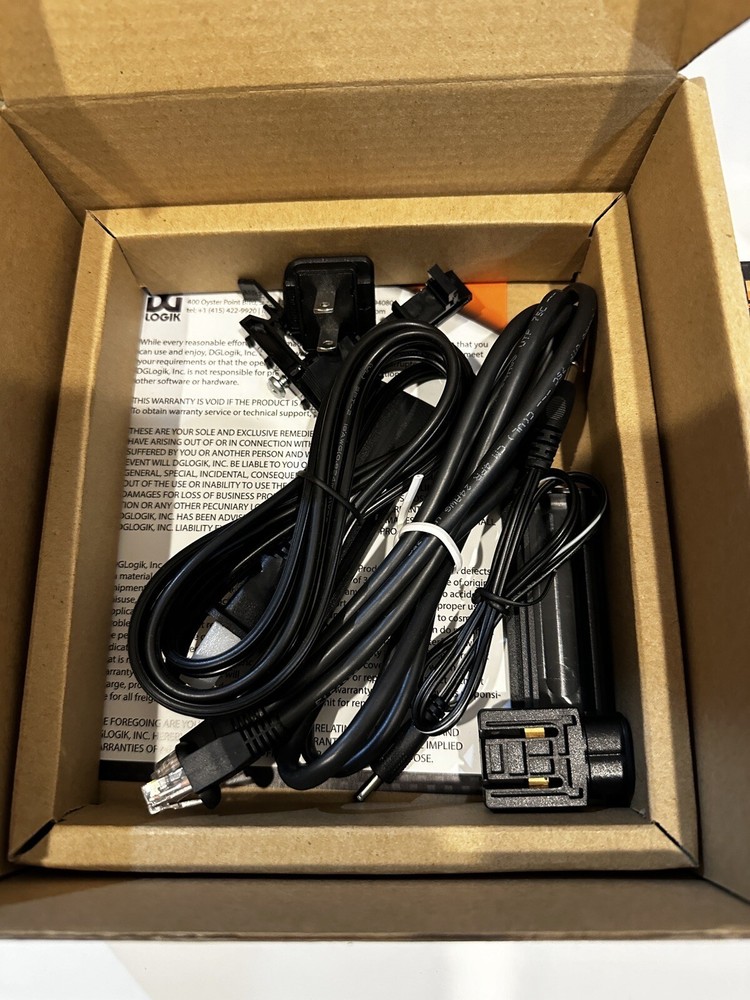 DGBOX - DGLOGIK MODEL 003-DS2001 Data Acquisition Data Storage and Visualization