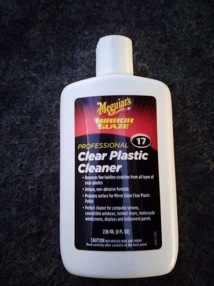 Meguiars Mirror Glaze Clear Plastic Cleaner 17