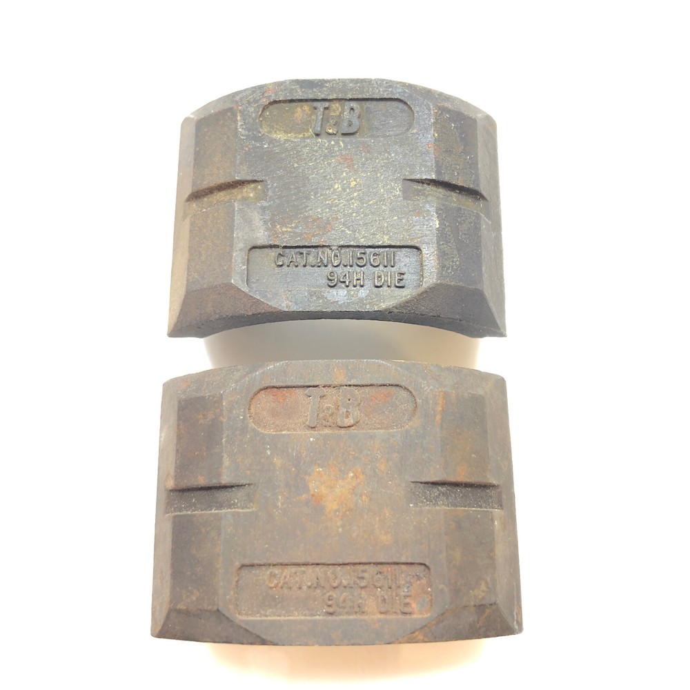 Thomas & Betts 15611 Die Code 94H Hydraulic Crimping Compression Adapter Die Set
