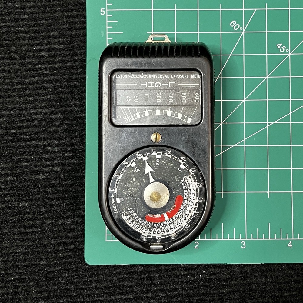 VTG Weston Master Universal Exposure Meter Model 715 Analog Light Meter Selenium