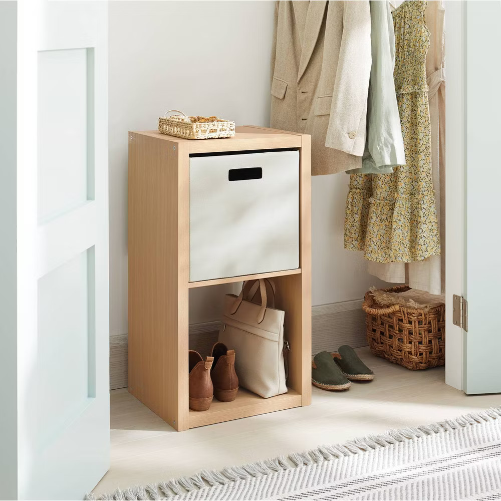 2 Cube Organizer Natural - Brightroom