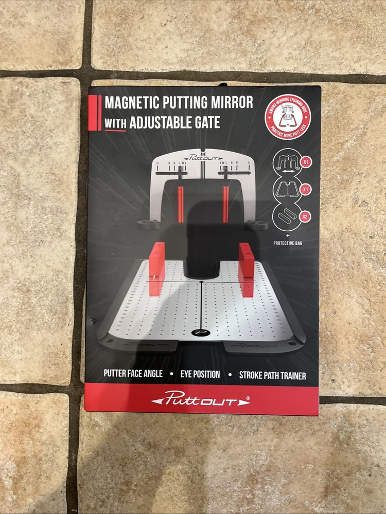 Adjustable Magnetic Putting Mirror for Perfect Golf Alignment