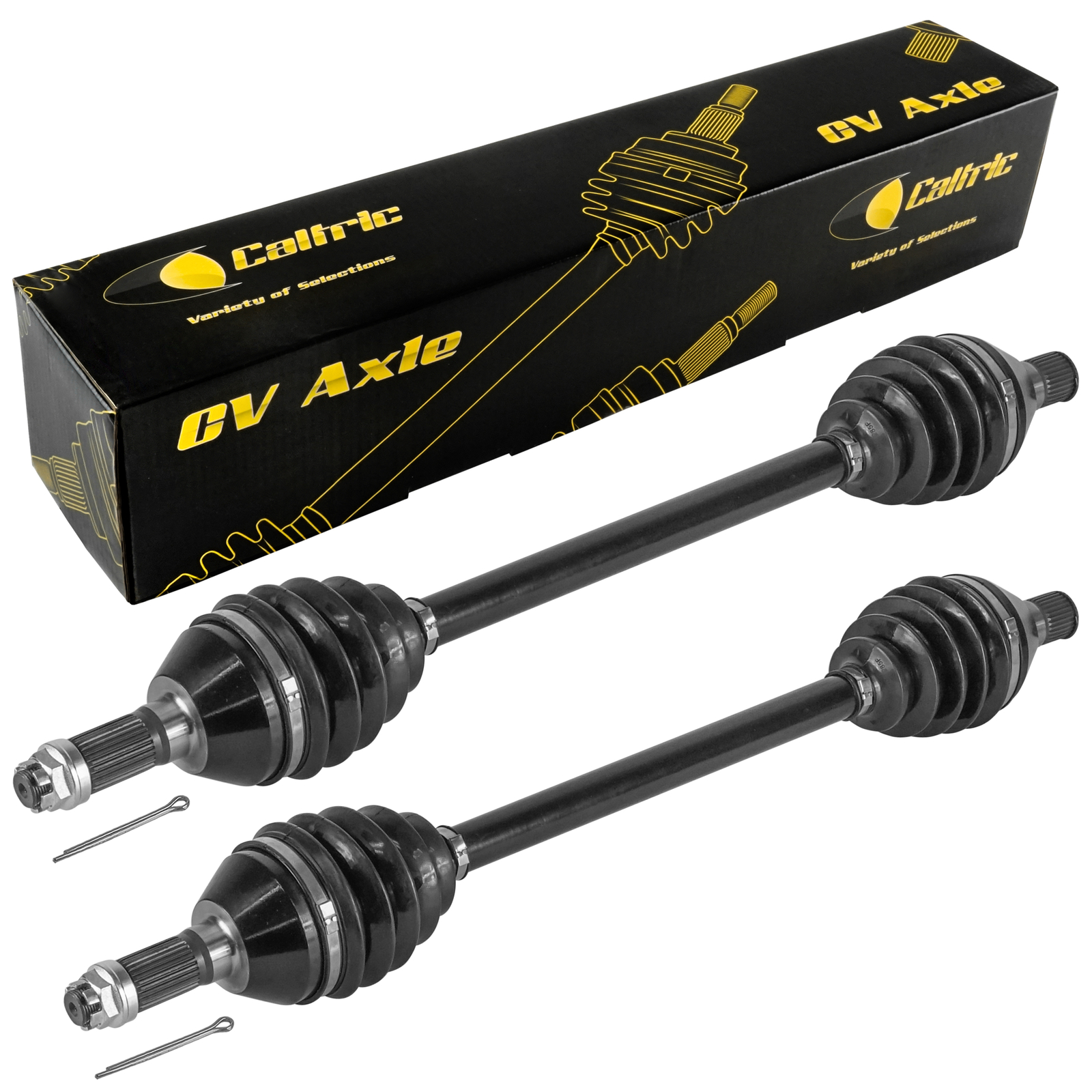 Caltric 705502154 Rear CV Joint Axles For Can-Am Maverick X3 Left And Right