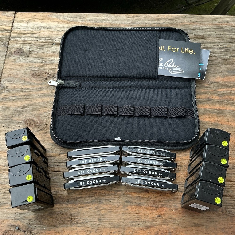 Lee Oskar Harmonic Minor Harmonicas