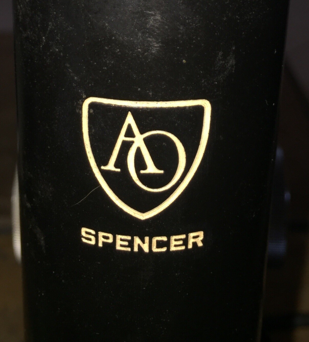 AMERICAN OPTICAL Vtg Scholars Microscope SPENCER Model 78 Two Objective w Light