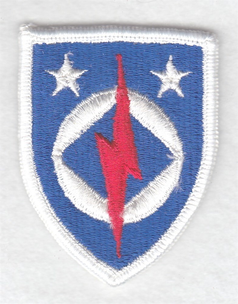 Army Patch: Computer Systems Command - merrowed edge