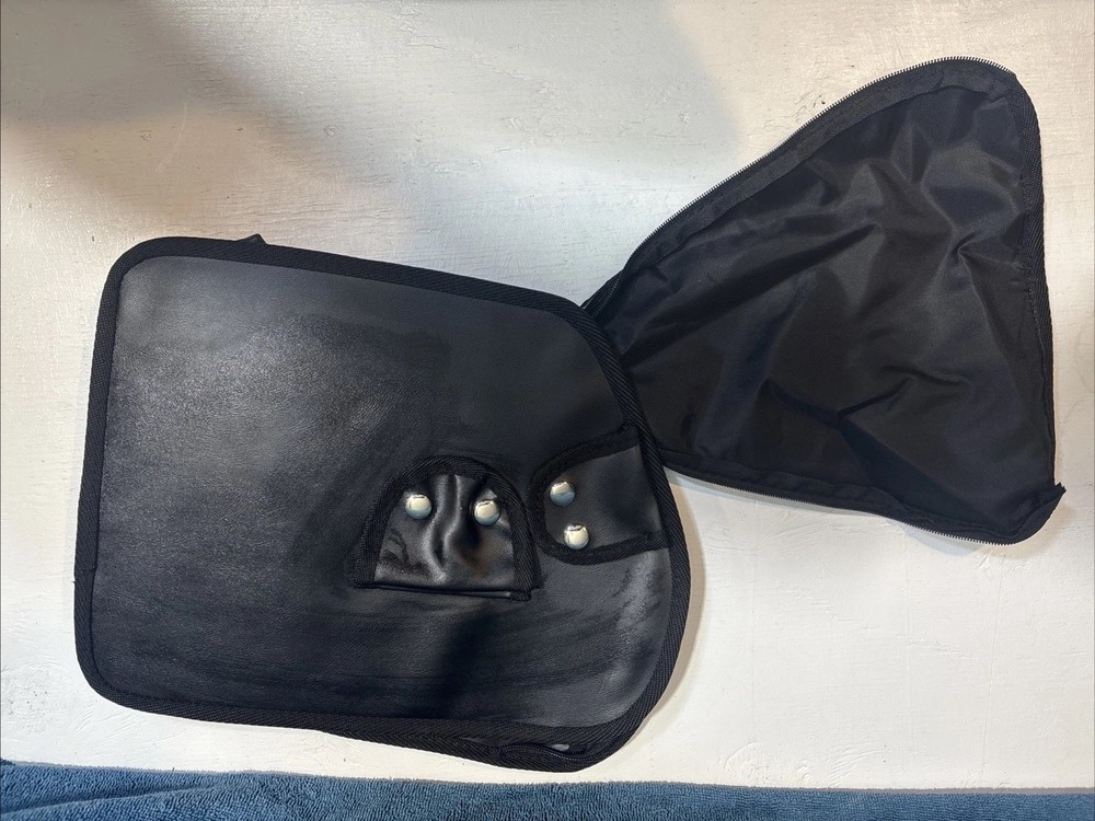 Replacement storage bag for a 3-wheel rollator walker.