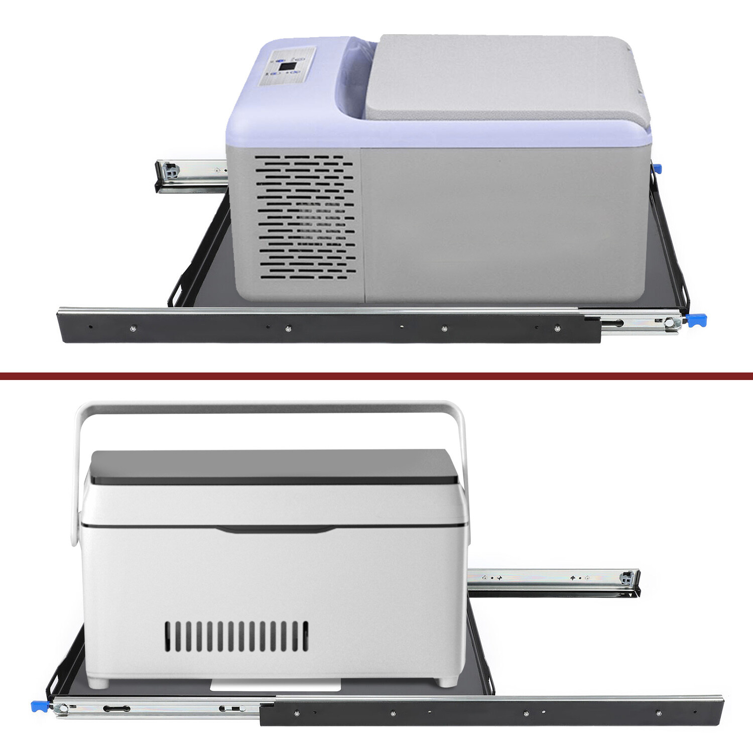 Slide Mount For 28 to 65L Fridge Cooler Freezer Portable Refrigerator Car Fridge