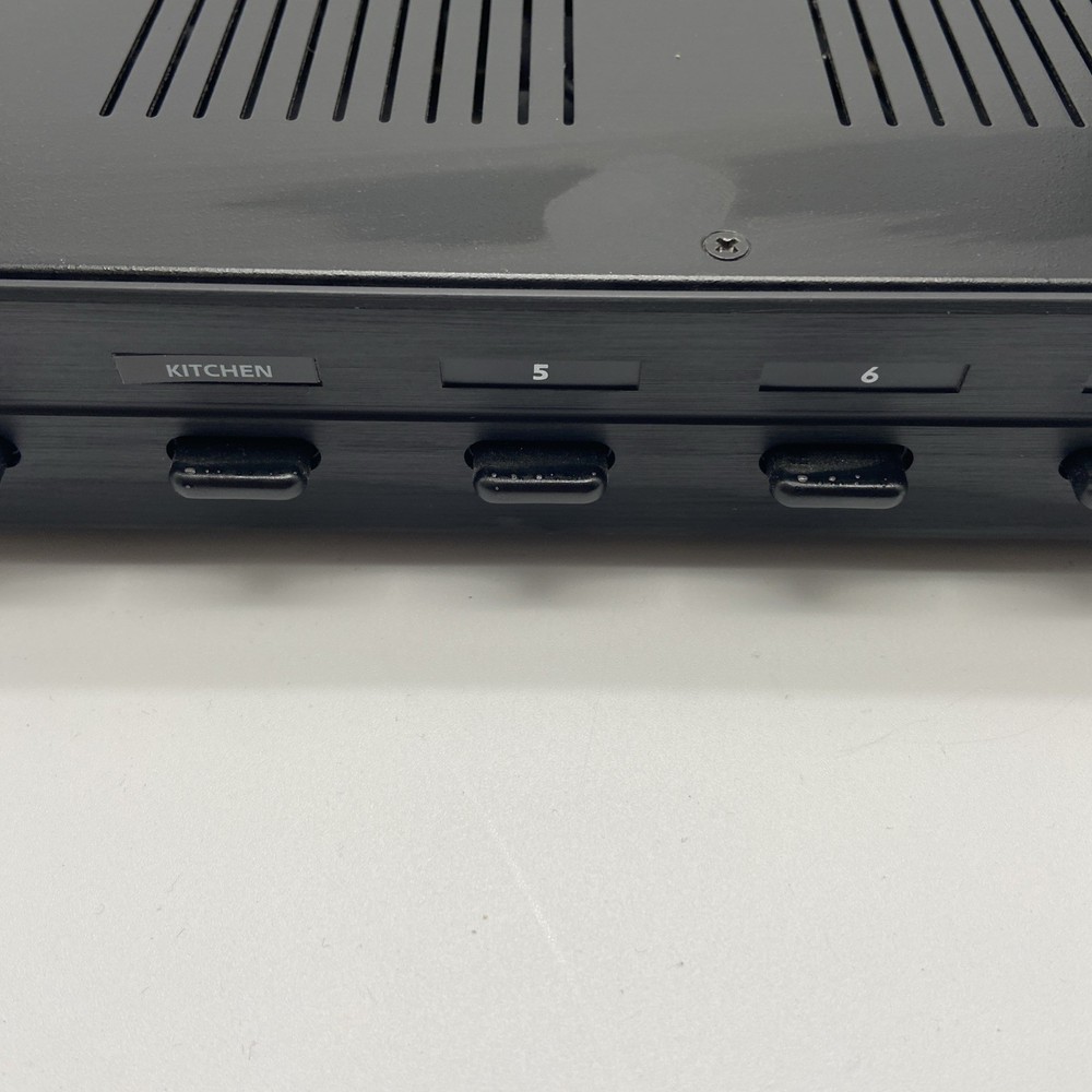 SpeakerCraft S8dc 8 Zone Multi-Room Audio Speaker Selector Switcher - Working