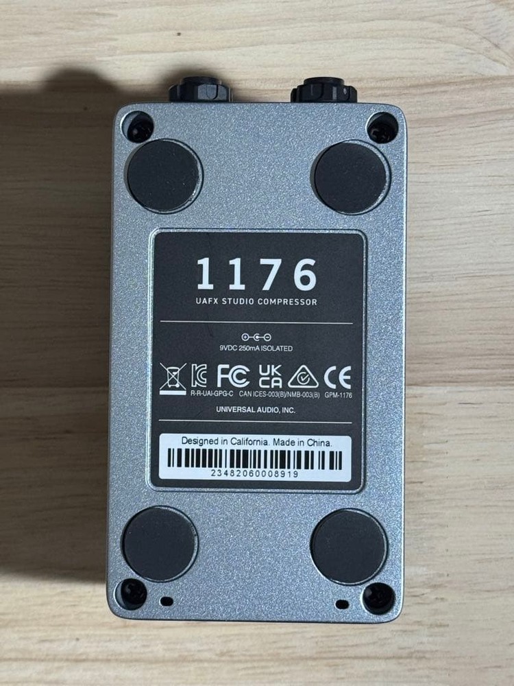 UAFX 1176 Studio Compressor Guitar Effector