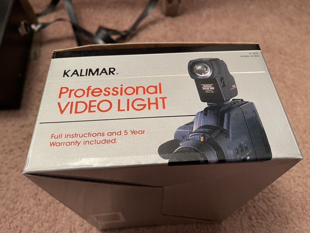 Kalimar Professional Cordless Video Light - Untested Item