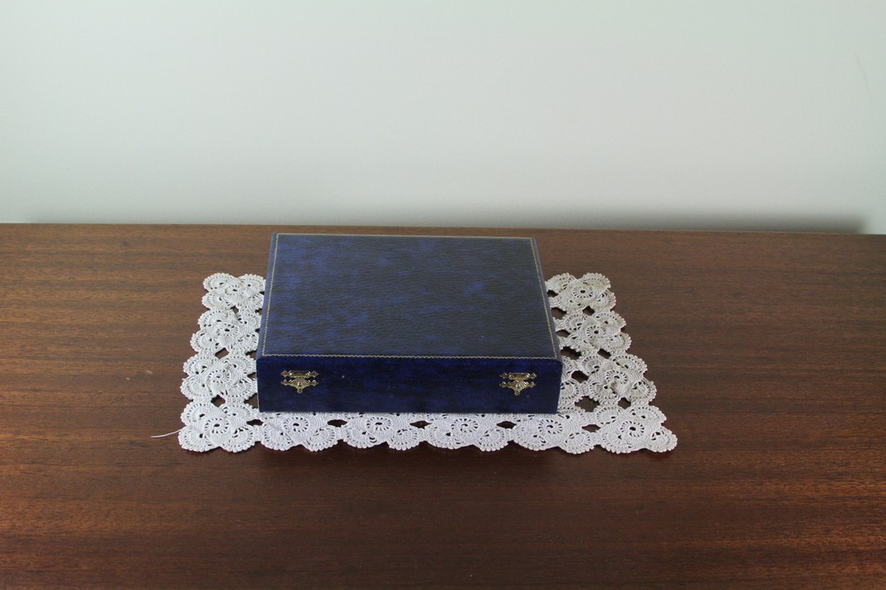 Silver Child-Set Boxed : Spoon, Fork & Serviette Ring