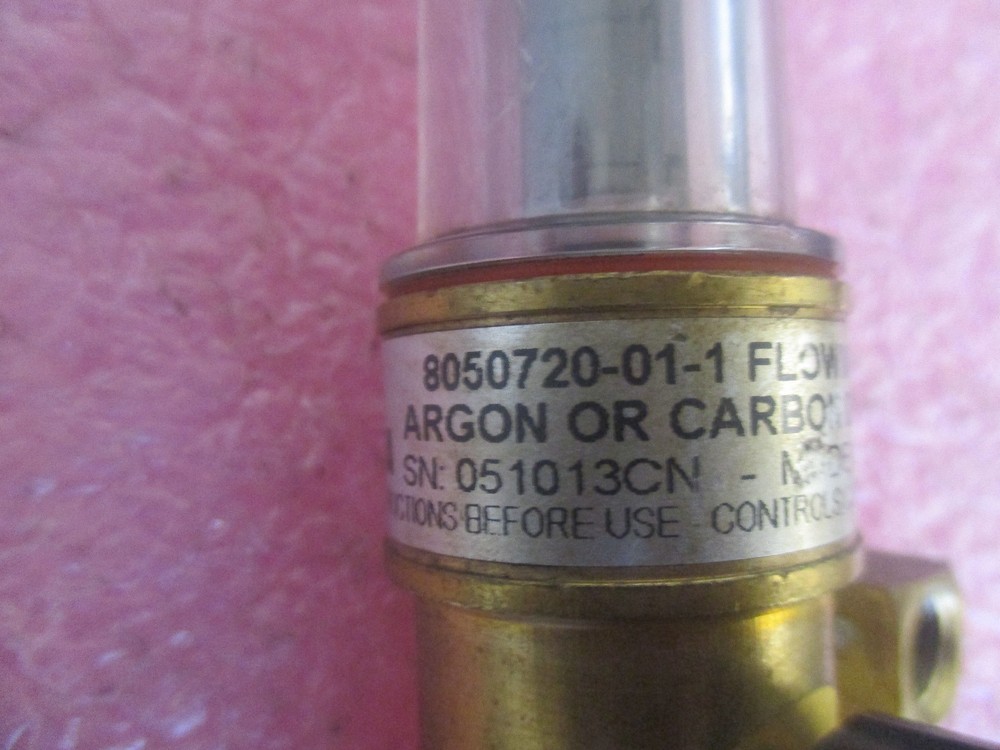 Concoa Model: 8050720-01-1 Flow Meter. Argon or Carbon Dioxide Application