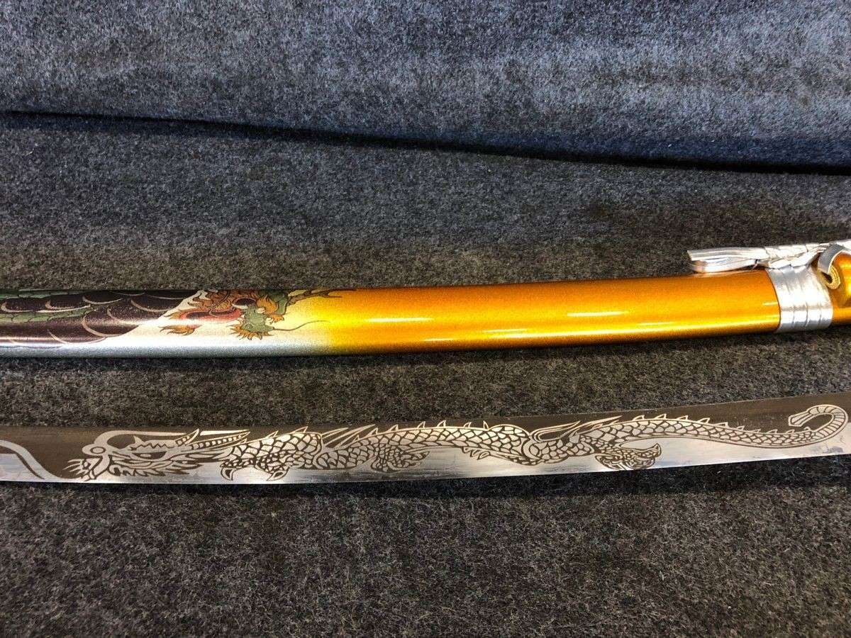 1045/1060 High Carbon Cold Steel Traditional Japanese Katana *