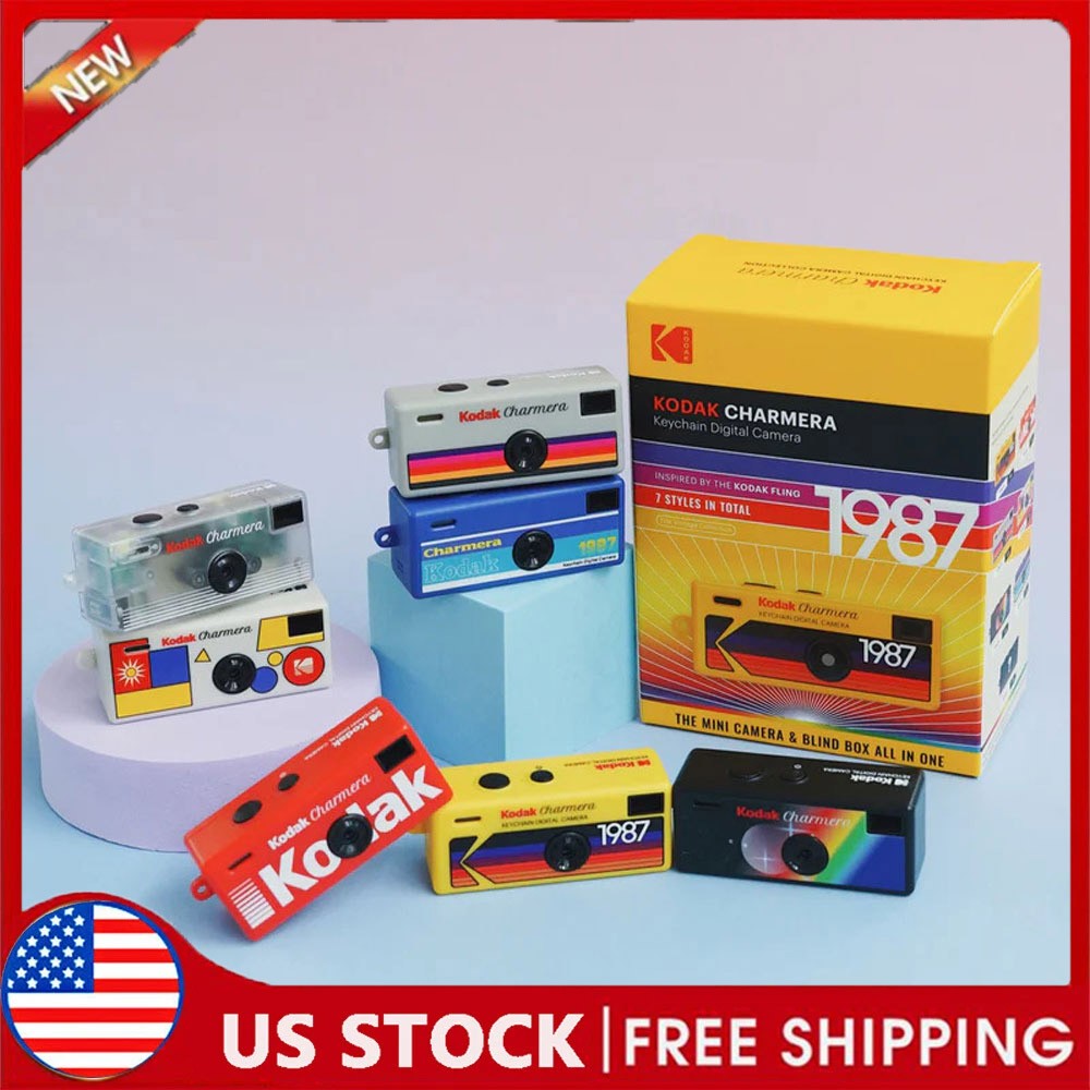 Mini Replica Kodak Camera Keychain