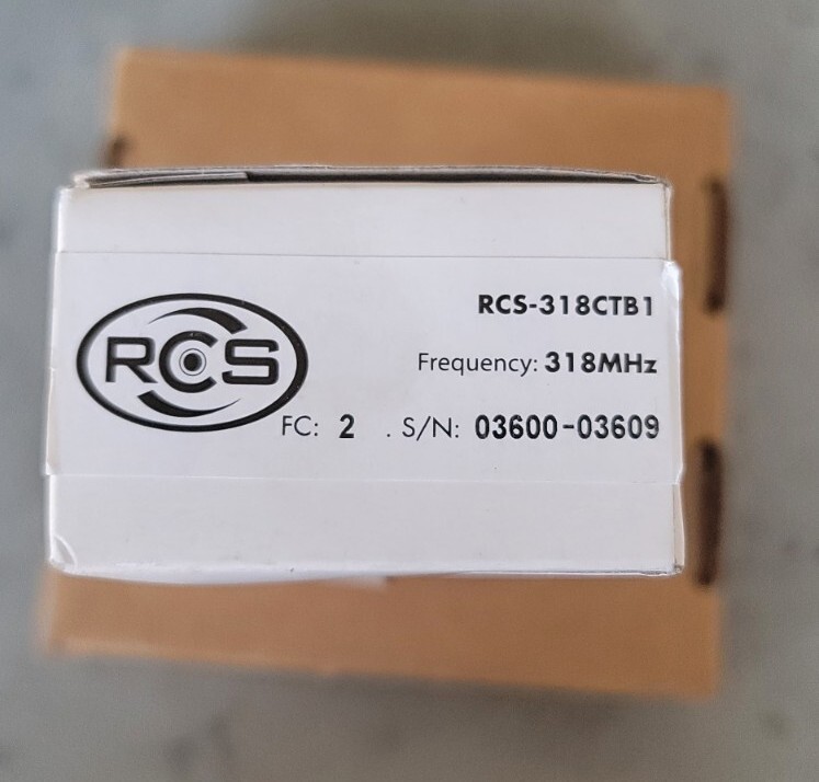 Remote Control SolutionsRemote Ctrl Solutions RCS-318CTB1 DrKing Micro Clik,...