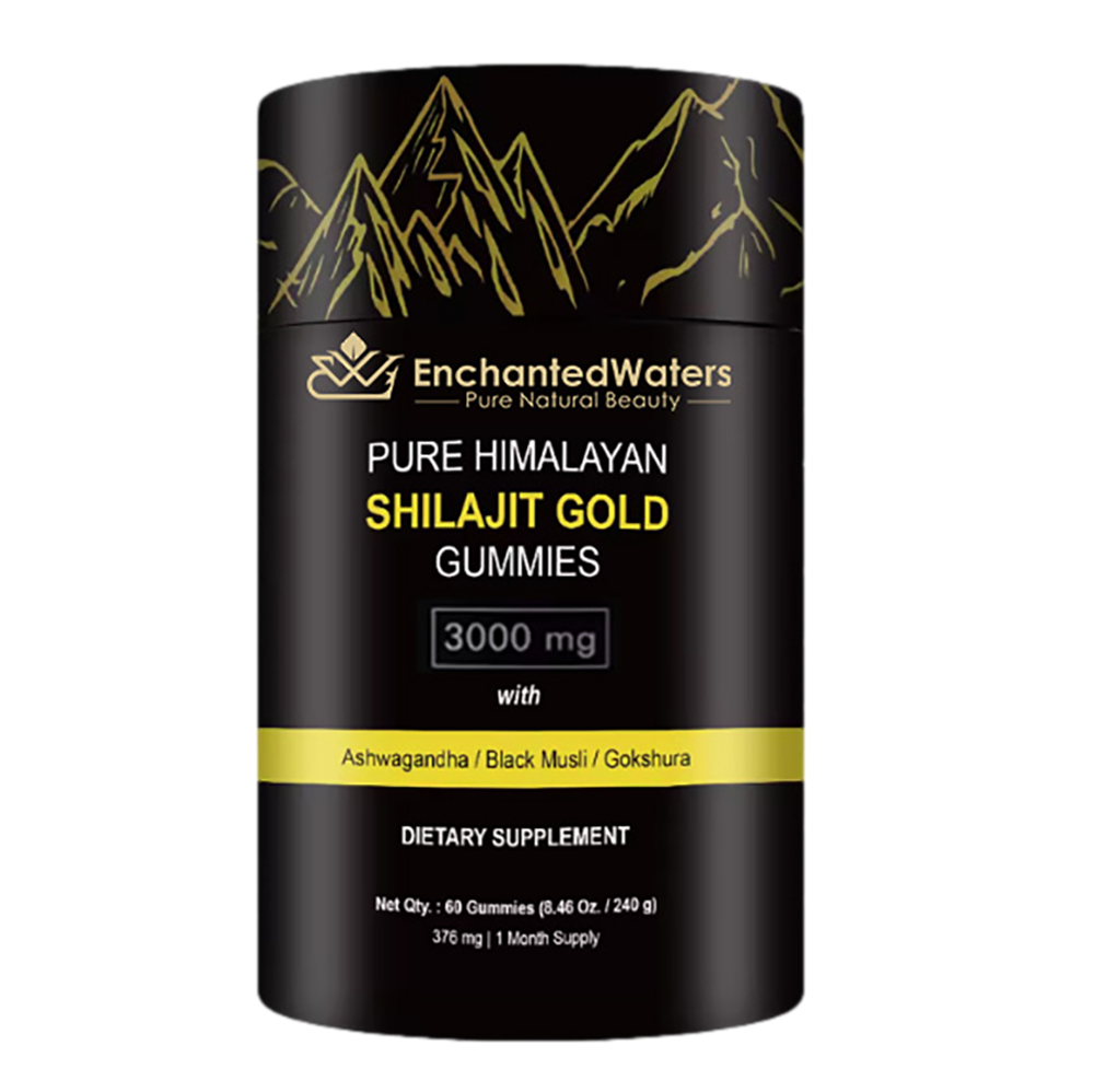 Himalayan Shilajit GOLD Gummies, Organic, Extremely Potent 3000 mg, Fulvic Acid