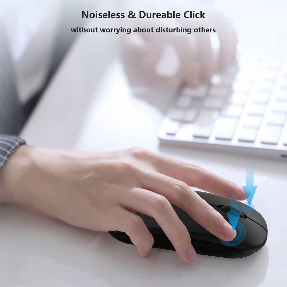 Wireless Bluetooth Mouse for Apple iPad iPhone MacBook Android Samsung Tablet Ph