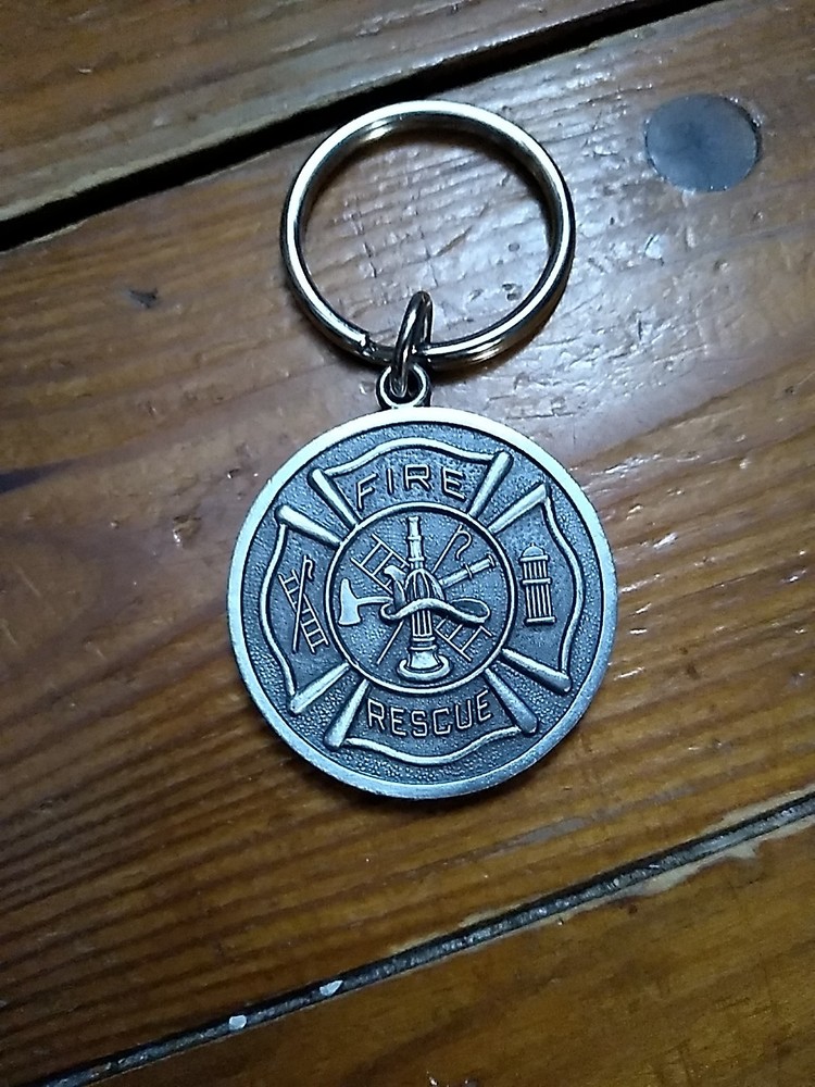Fire Rescue Keychain