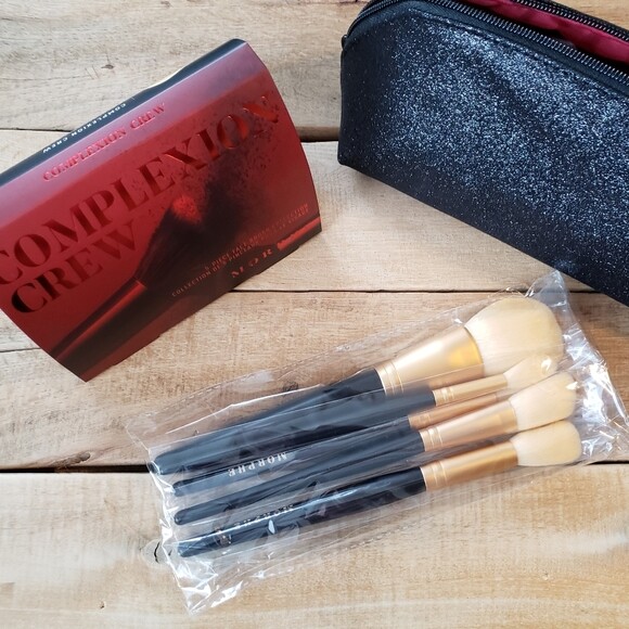 MORPHE SET COMPLEXION CREW 5 PIECE $85 BRUSH SET NWT NIP