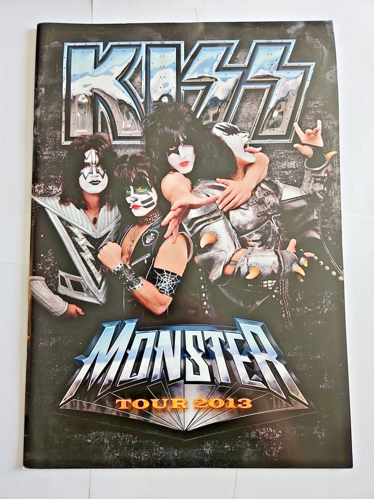 KISS MONSTER TOUR BOOK PROGRAM 2013 PAUL STANLEY GENE SIMMONS