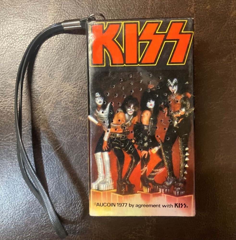 Vintage 1977 KISS AM Transistor Radio – very good shape- no original box