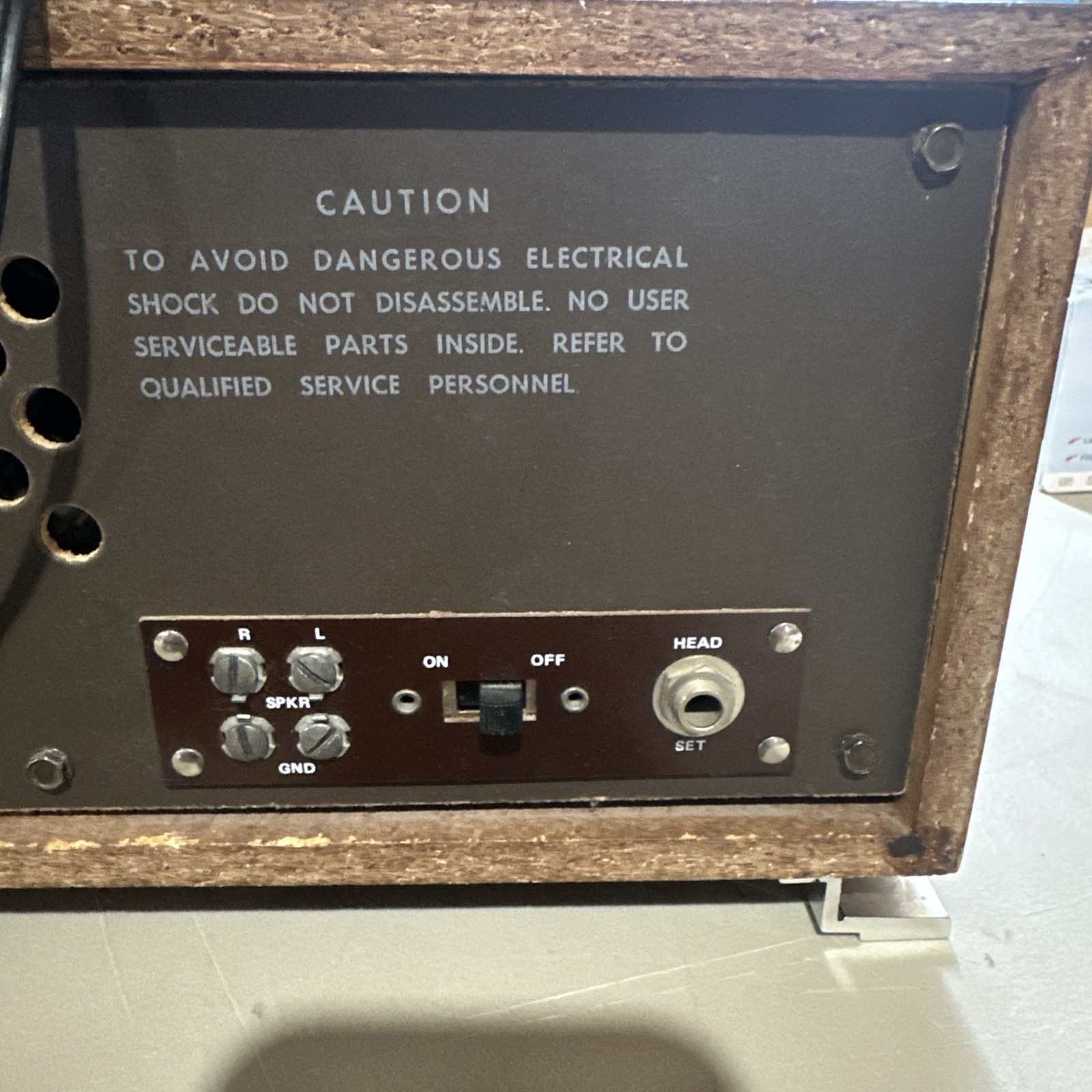 Vintage Working Voice of Music Tuner Amplifier 65 Watt, Mod # 1535-1