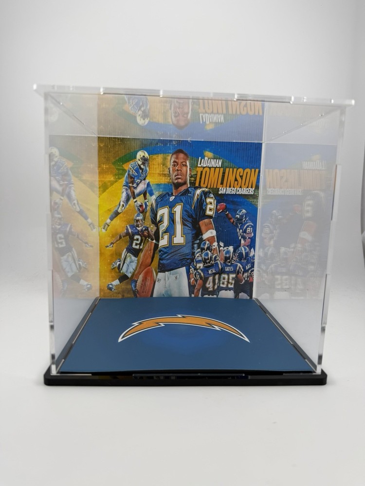 LaDainian Tomlinson Custom Mini Helmet Display or Card Display - Chargers