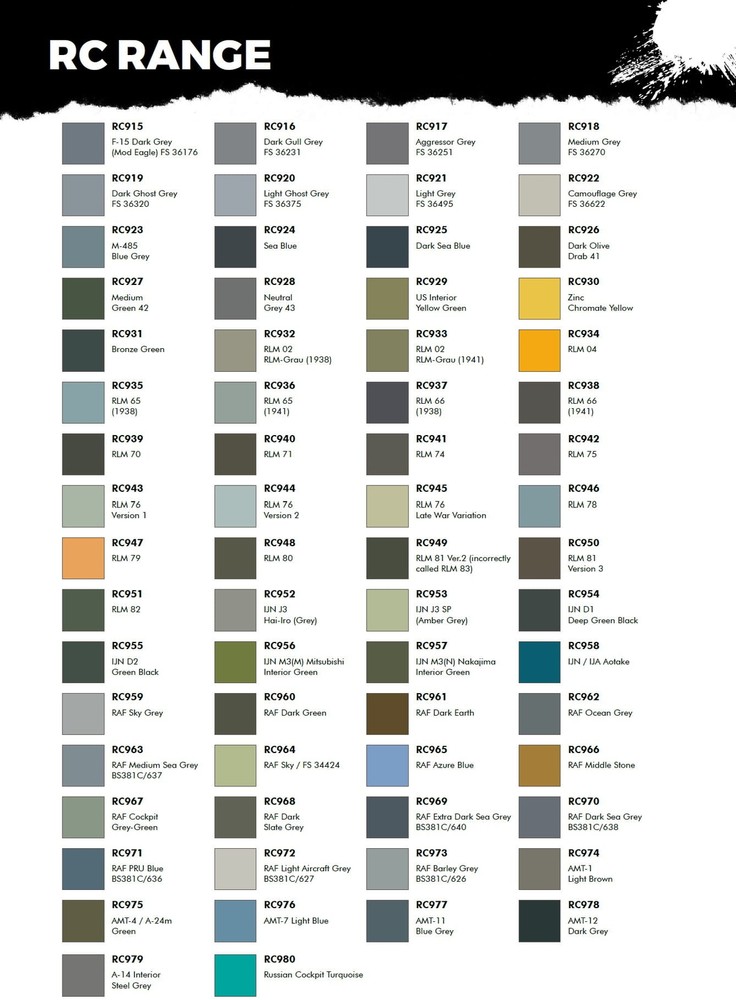 AK INTERACTIVE REAL COLORS 17ml Lacquer Paint - FULL RANGE!