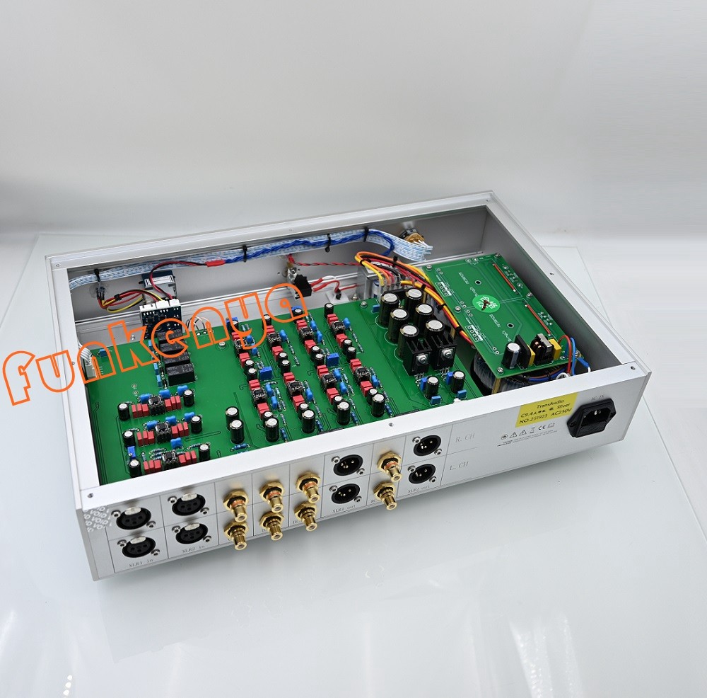 MASTER C9.4 Preamplifier Reference MBL6010D Circuit With Remote Control XLR