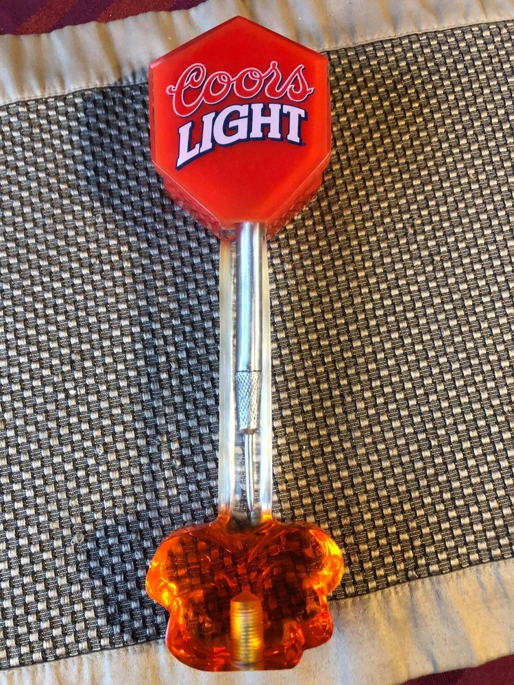 COOL COORS LIGHT BEER TAP HANDLE!