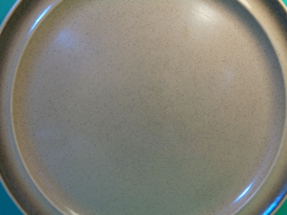 Pecan Pattern 10 1/2" Dinner Plate, Anchor Hocking (Used/EUC)