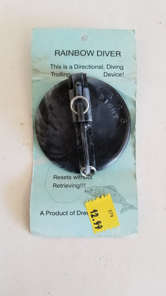 Black Rainbow Directional Diving Trolling Device Eesets Without Retrieving