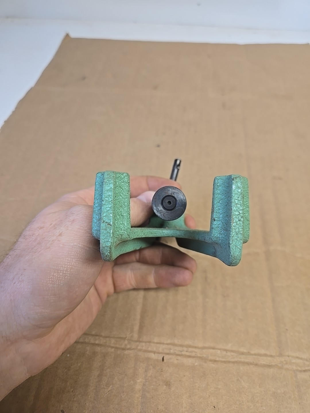 VINTAGE GREEN REDDING DOUBLE "C" CLAMP FOR LUBRISIZER - FREE SHIPPING