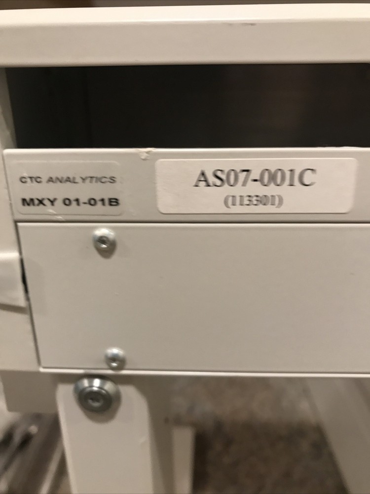 CTC Analytics Microcal Autosampler MXY 01-01B Please Read