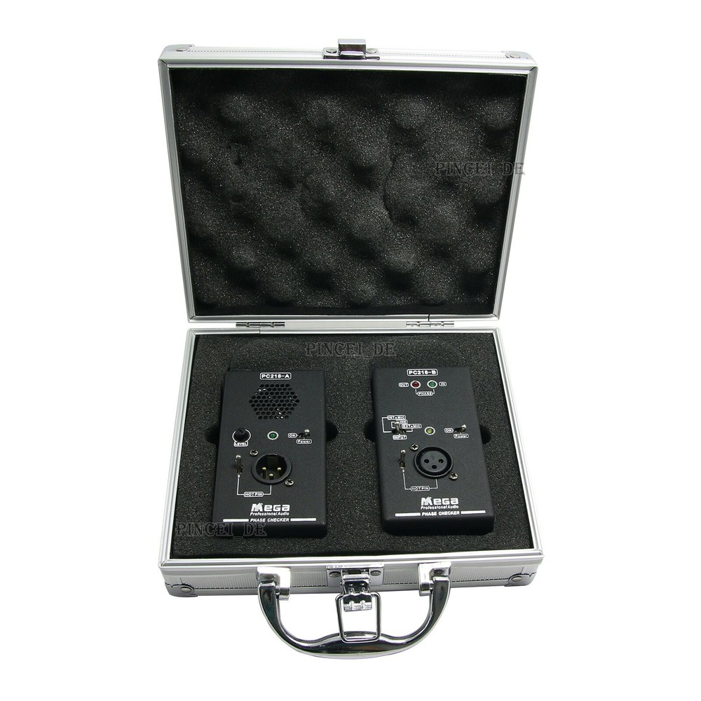 PC218 Phase Polarity Tester Checker Detector Audio Speaker Microphone Testing
