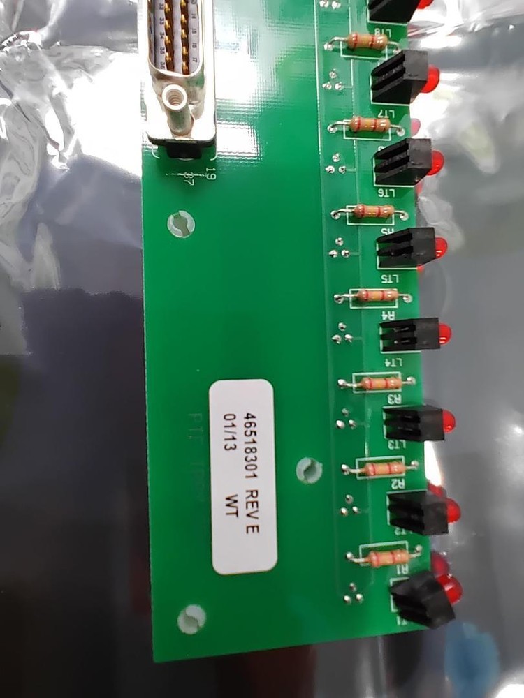 UNIVERSAL INSTRUMENTS 46518301 REV E TRAY SENSOR ASSEMBLY BOARD