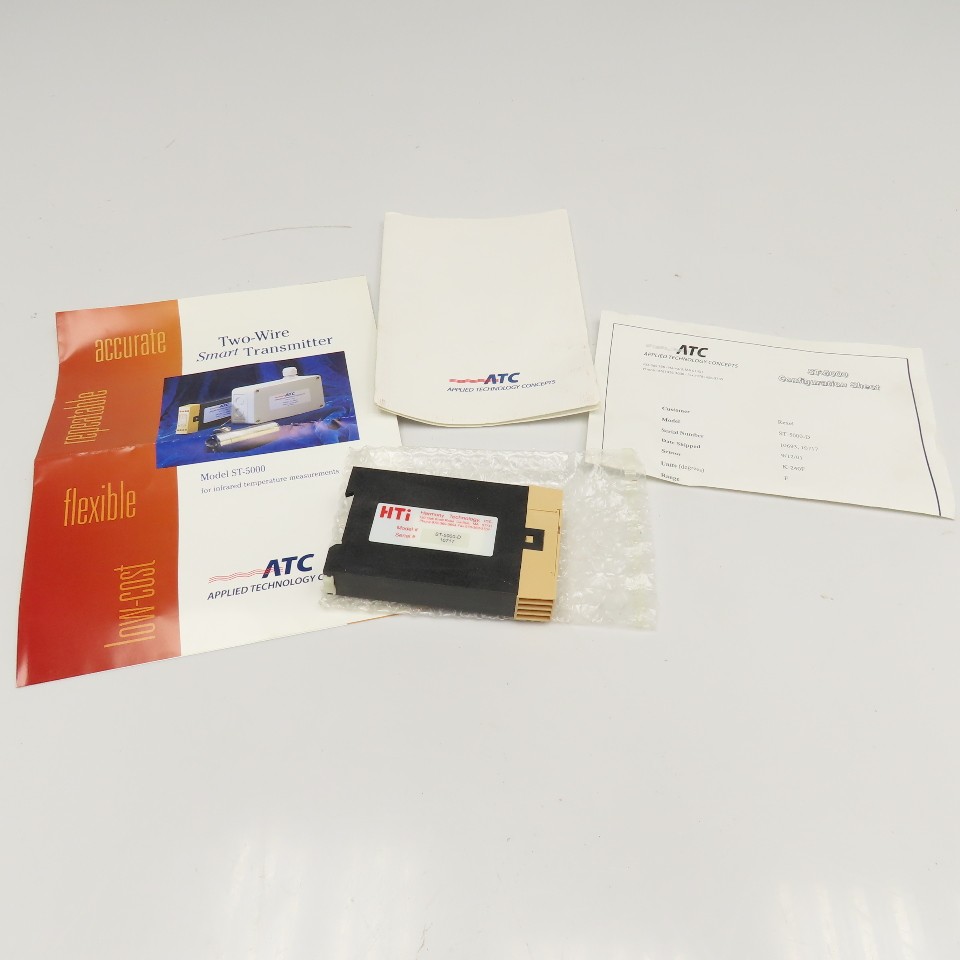 Harmony Technology ST-5000-D Infrared Temperature Transmitter W/ Manual