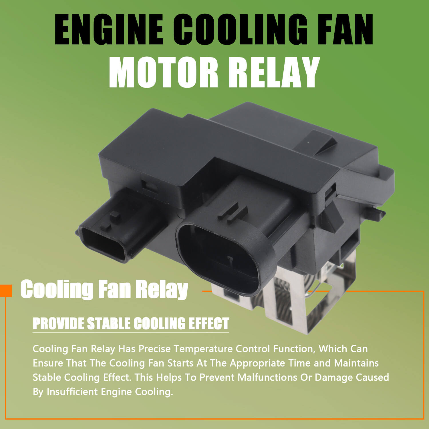 Engine Cooling Fan Relay for Nissan Kicks Versa Sentra 2020-2023 25230-00Q0J