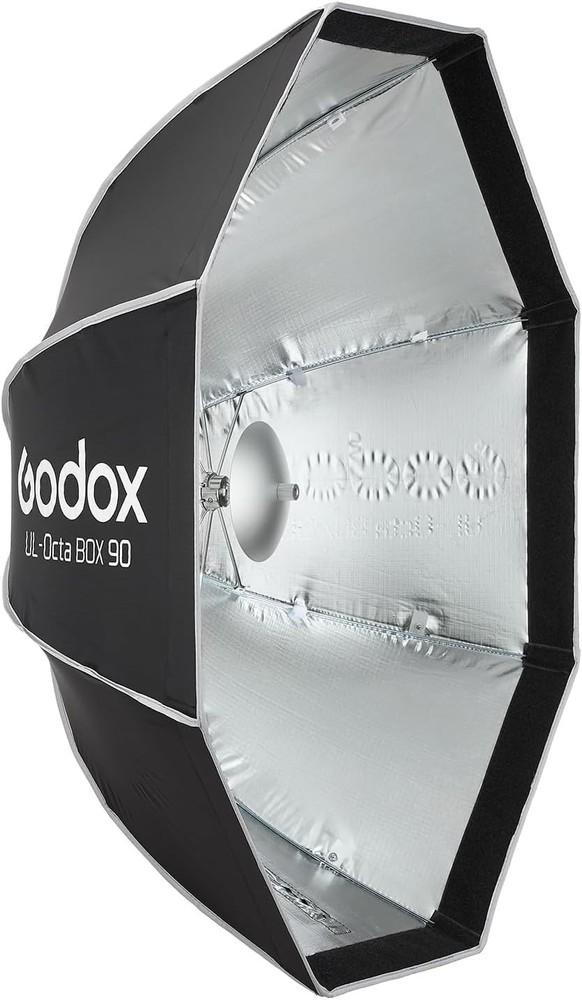 Godox UL-Octa 90cm Quick Release Octagonal Softbox, Foldable 35" Octabox Fast...