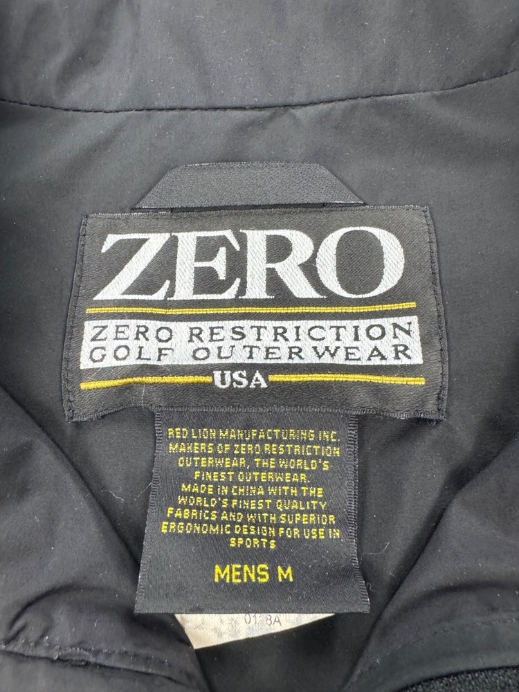 Zero Restriction Jacket Men Medium 1/4 Zip Performance Pullover Windbreaker
