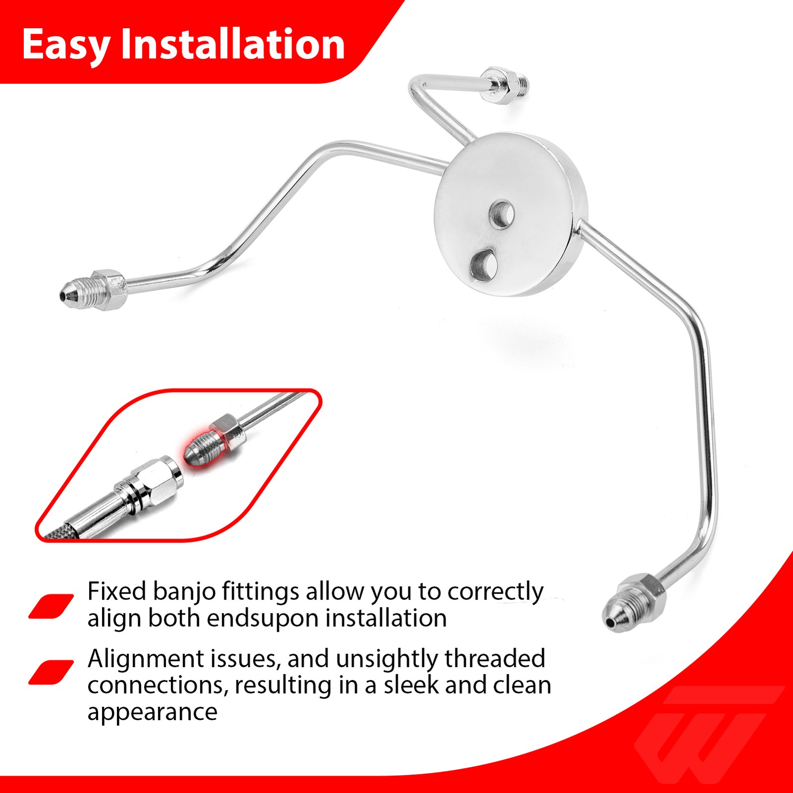 Non-ABS Extended Front Brake Line Kit For Harley Touring 99-07 14"-16" Handlebar